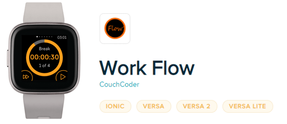 生産性が高まる作業/休憩時間を教えてくれる_Work Flow