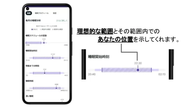 Fitbitの睡眠の分析