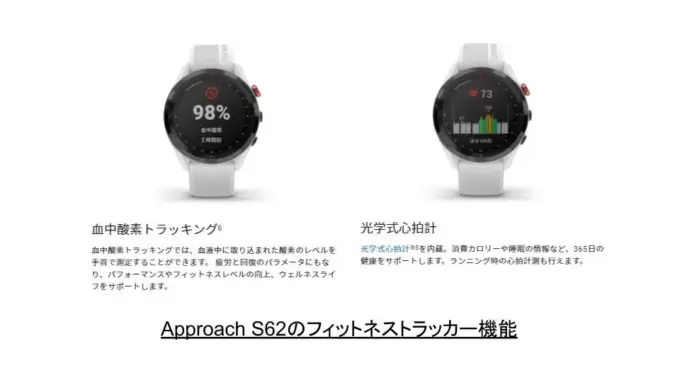 S62は毎日の健康もサポートしてくれる