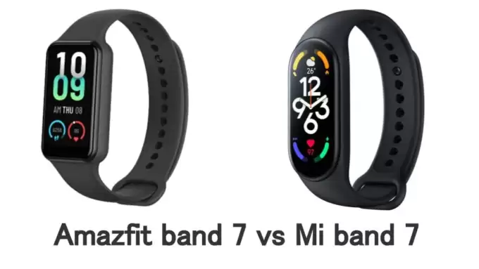 Amazfit band 7 vs Mi band 7 比較＆レビュー