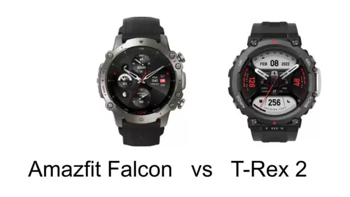 Amazfit Falcon vs T-Rex 2 性能比較レビュー